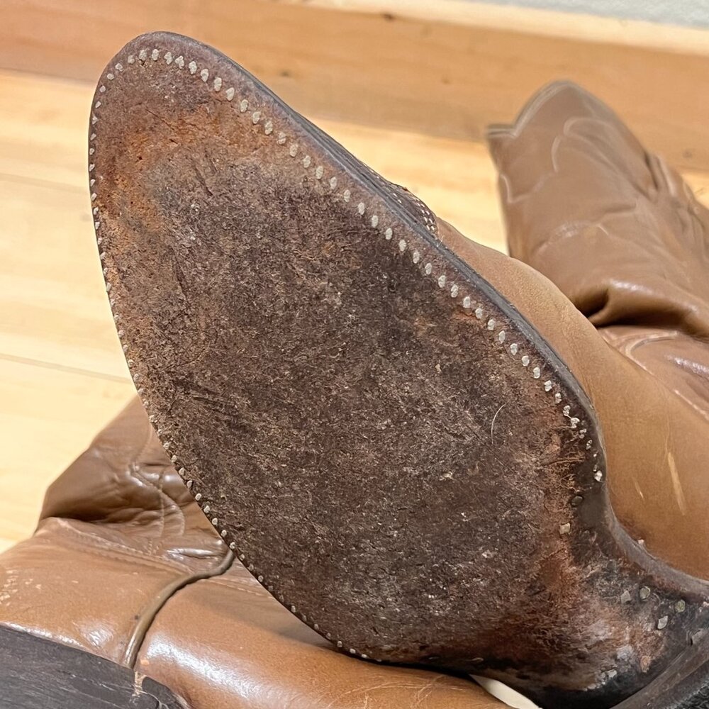Vintage Tony Lama Black Label pre 1970 Boots Womens Size 7A - Picture 5 of 16